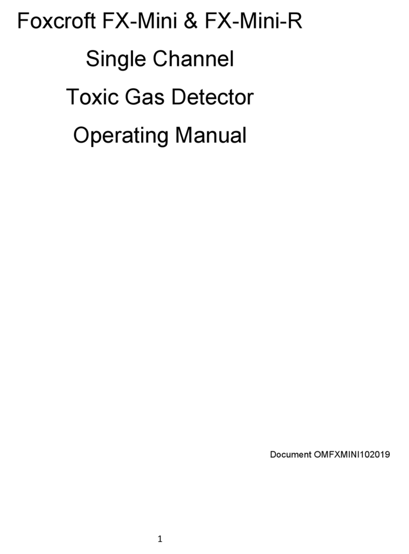 Foxcroft FX-Mini operating manual