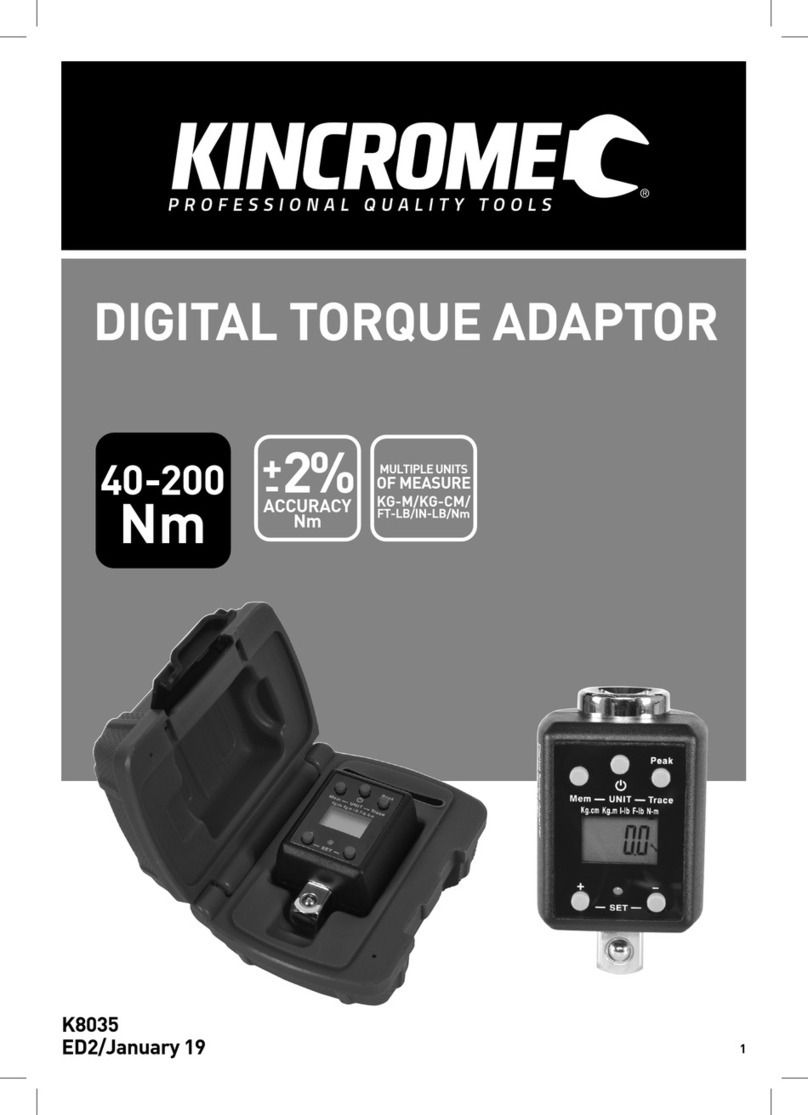kincrome K8035 manual
