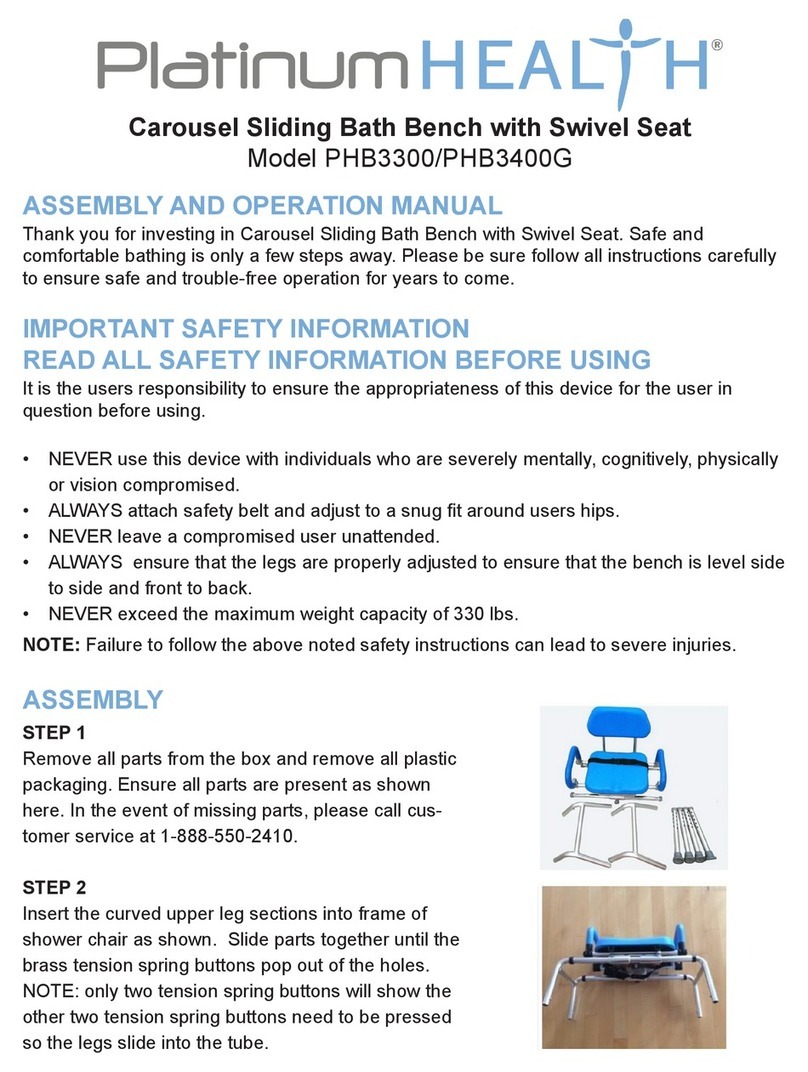 Platinum Health PHB3300 User manual