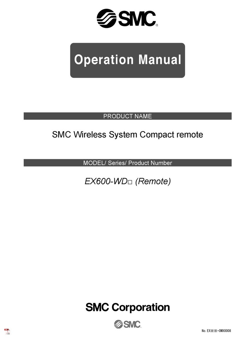 SMC Networks EX600-WD Series User manual
