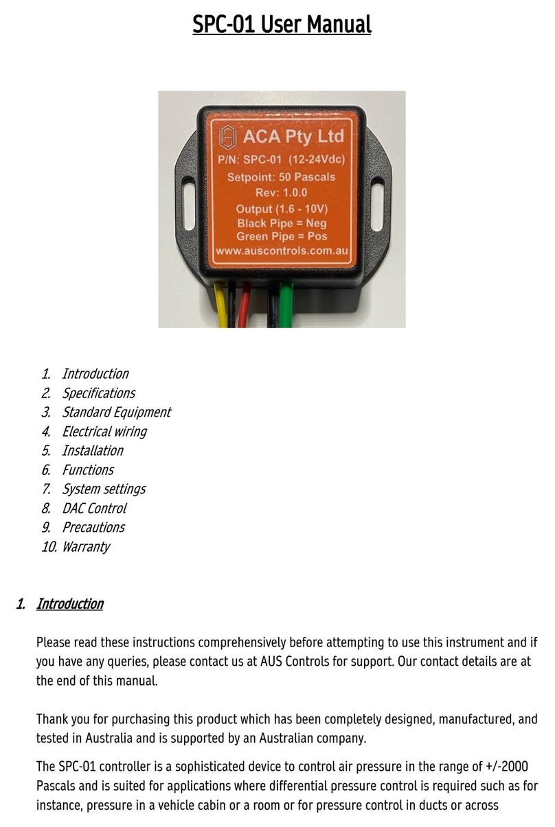 ACA SPC-01 user manual