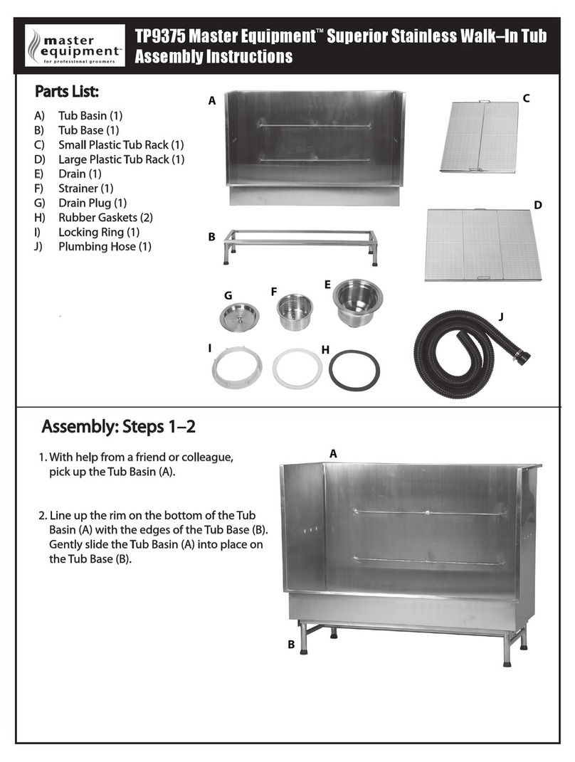 Master equipment TP9375 User manual