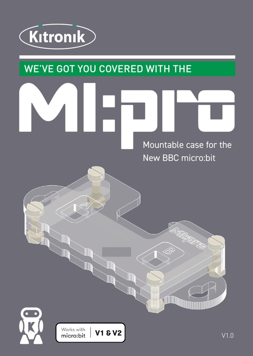 Kitronik MI:pro 56103 User manual