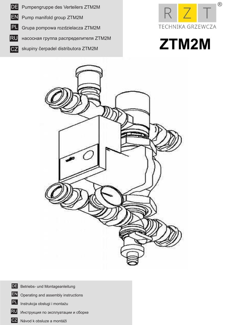 RZTec ZTM2M Operating and assembly instructions