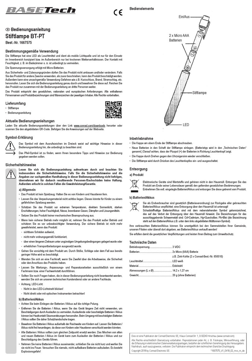 BASETech BT-PT User manual