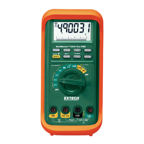 Extech Instruments MultiMaster MM560 user guide