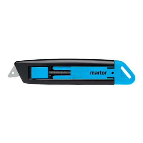 Martor SECUNORM PROFI quick start guide