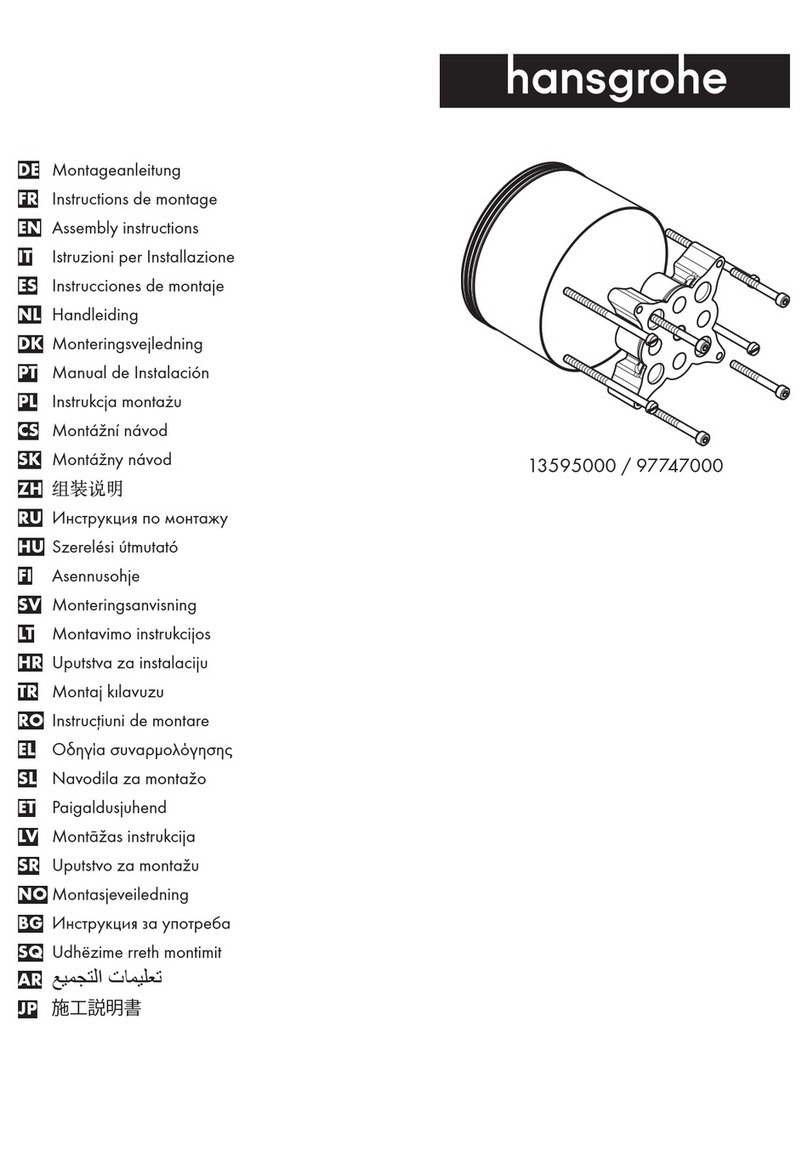 Hans Grohe iBox 13595000 Assembly instructions