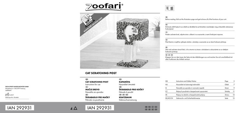 Zoofari 292931 User manual