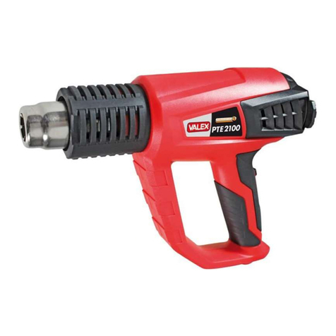 Valex PTE 2100 Instructions for use and Safety Instructions