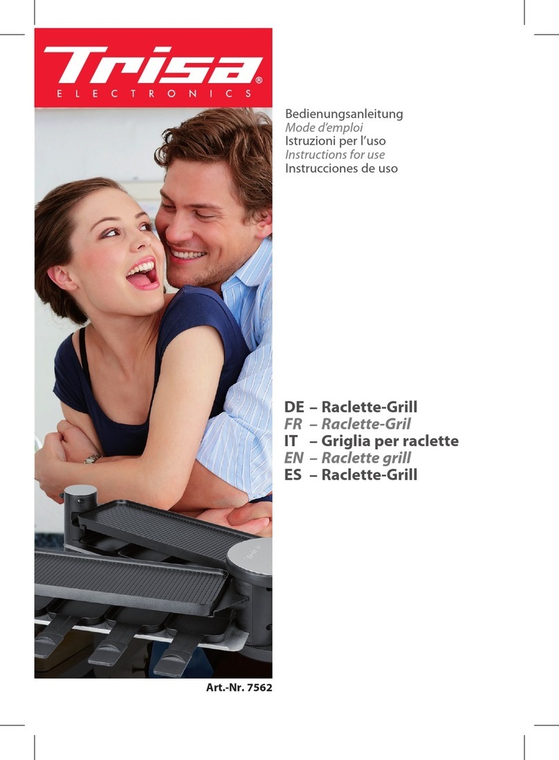 Trisa electronics 7562 Instructions for use