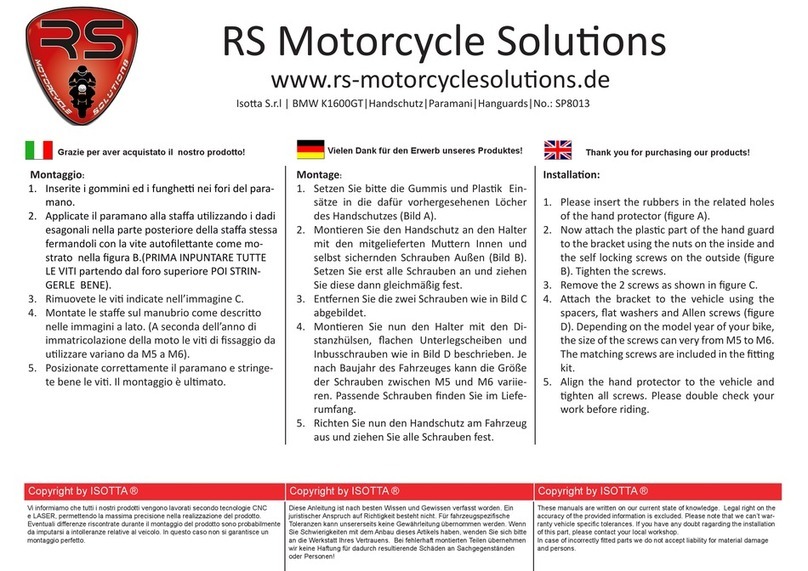 Isotta SP8013 quick start guide