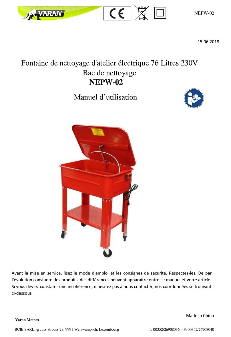 Varan NEPW-02 user manual