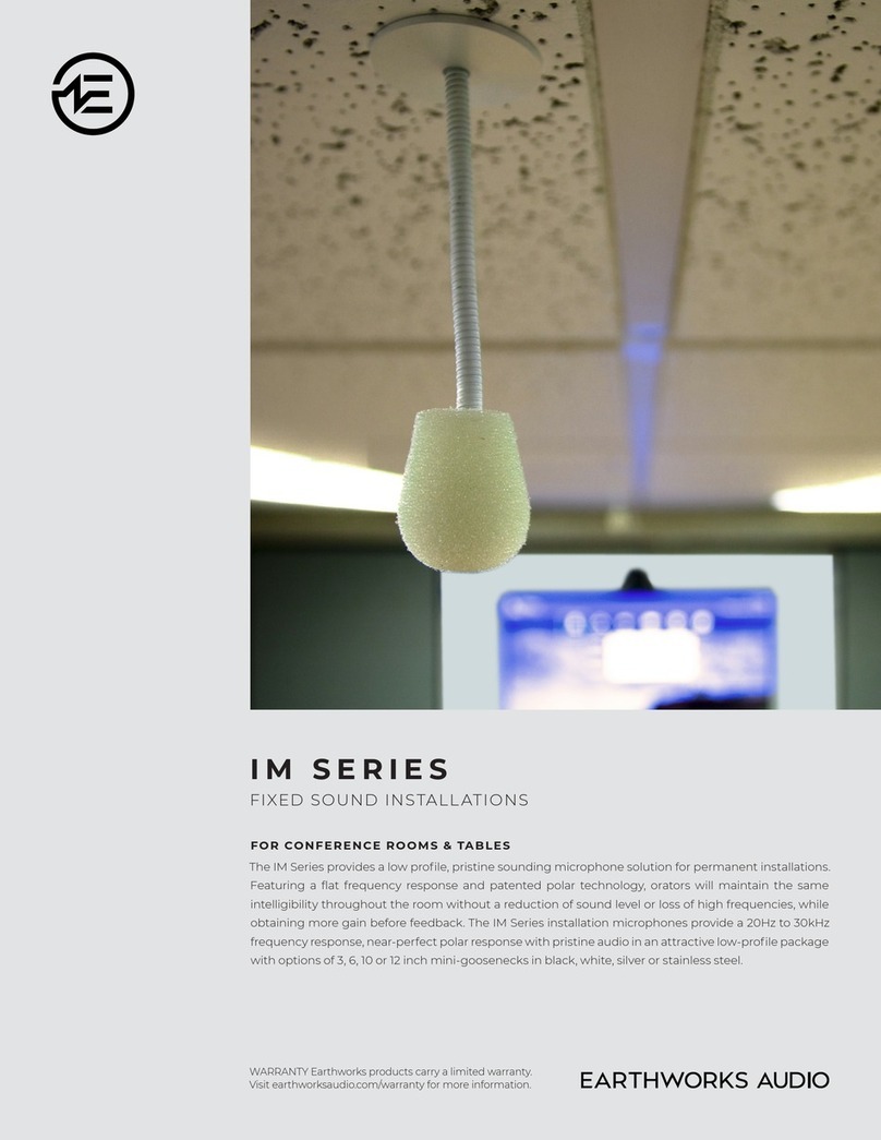 Earthworks Audio IM Series quick start guide