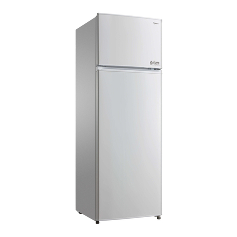 Midea MDRT333FGF01 User manual