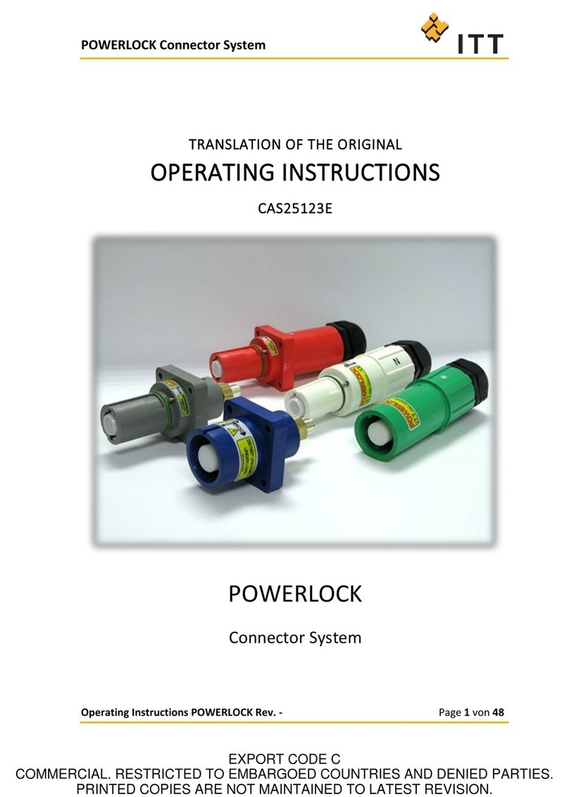 ITT POWERLOCK BOX operating instructions