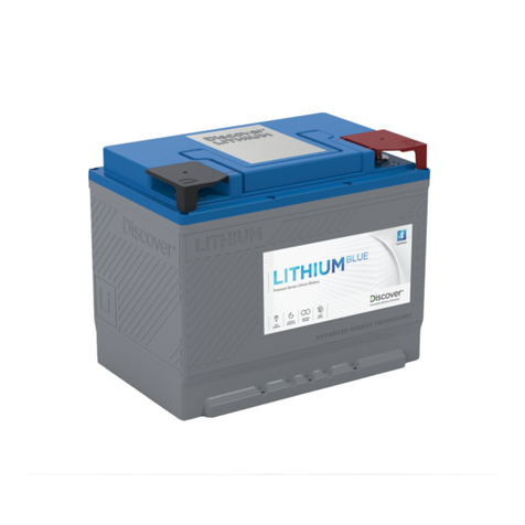 DISCOVER LITHIUM BLUE Premium Series Installation and operation manual