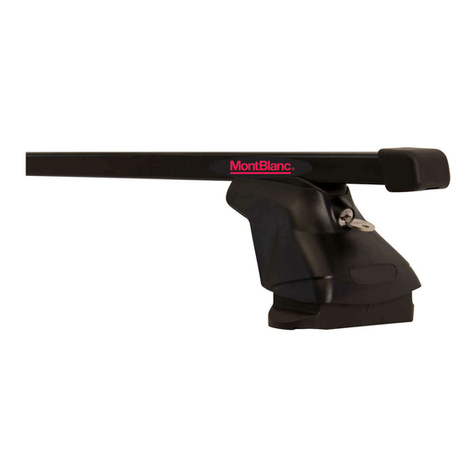 Mont Blanc MB RoofBar AMC 5121 quick start guide Mont Blanc MB RoofBar AMC 5121 quick start guide