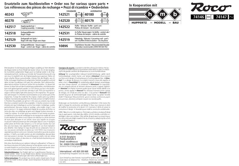 roco 74146 User manual