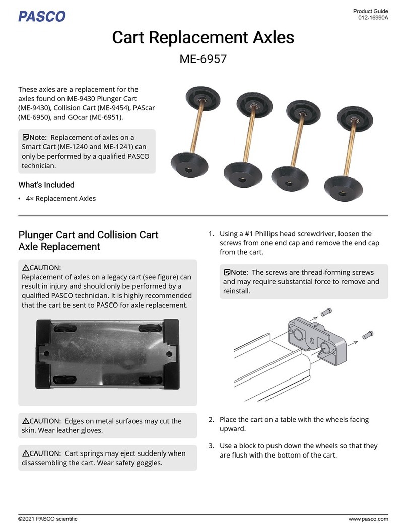 PASCO ME-6957 Product guide