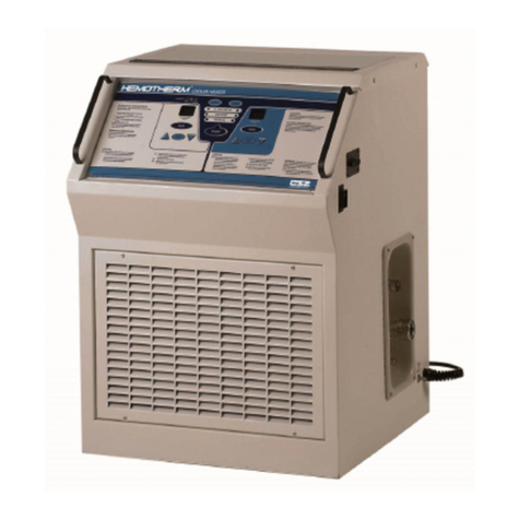 Cincinnati Sub-Zero HEMOTHERM 400CE Operation manual Cincinnati Sub-Zero HEMOTHERM 400CE Operation manual