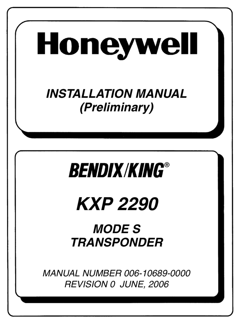 Honeywell KXP2290 User manual