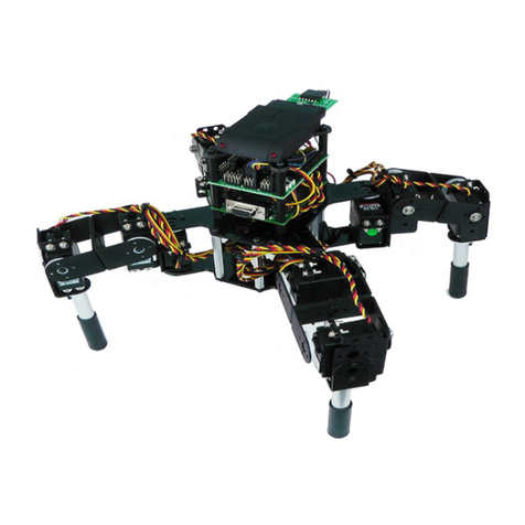 Lynxmotion Symmetric Quadruped Robot Kit Assembly instructions
