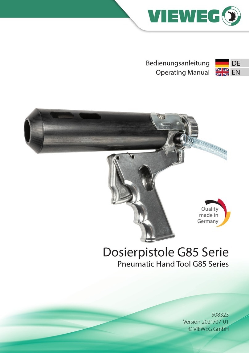 VIEWEG G85 Series operating manual