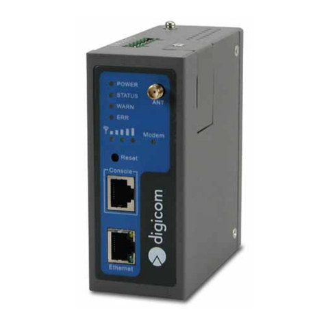 Digicom 3G Industrial PRO user guide