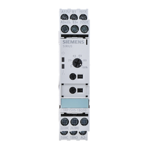 Siemens SIRIUS 3RP15 User manual