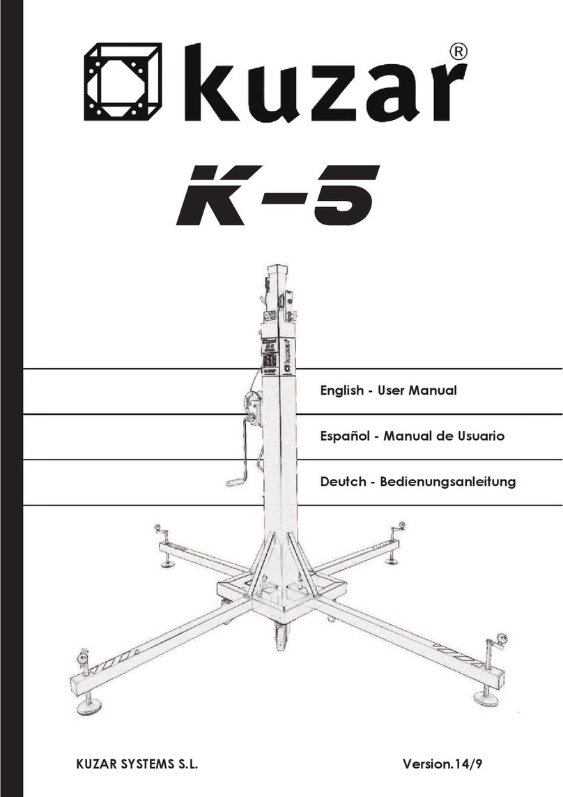 Kuzar K-5 user manual