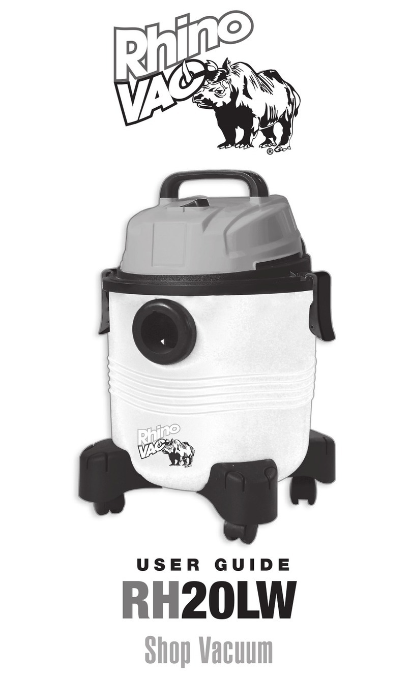 RhinoVac RH20LW user guide