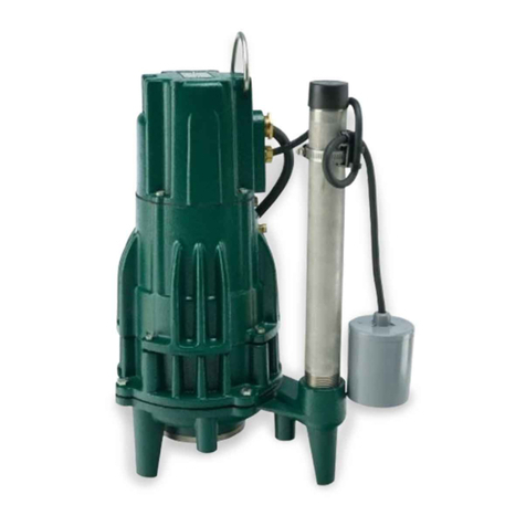 Zoeller SHARK 800 Series owner's manual