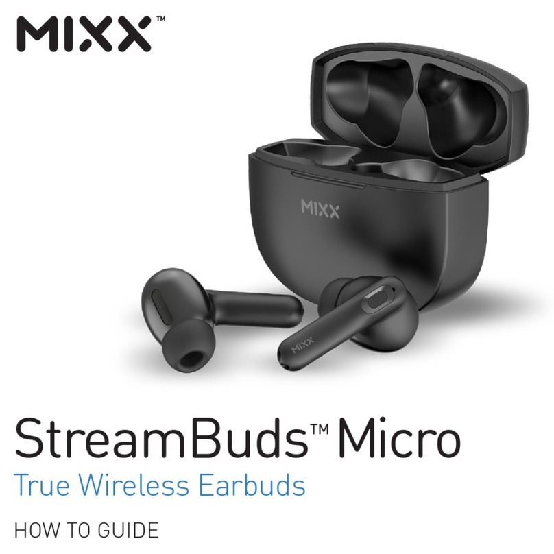 Mixx StreamBuds Micro Administrator Guide