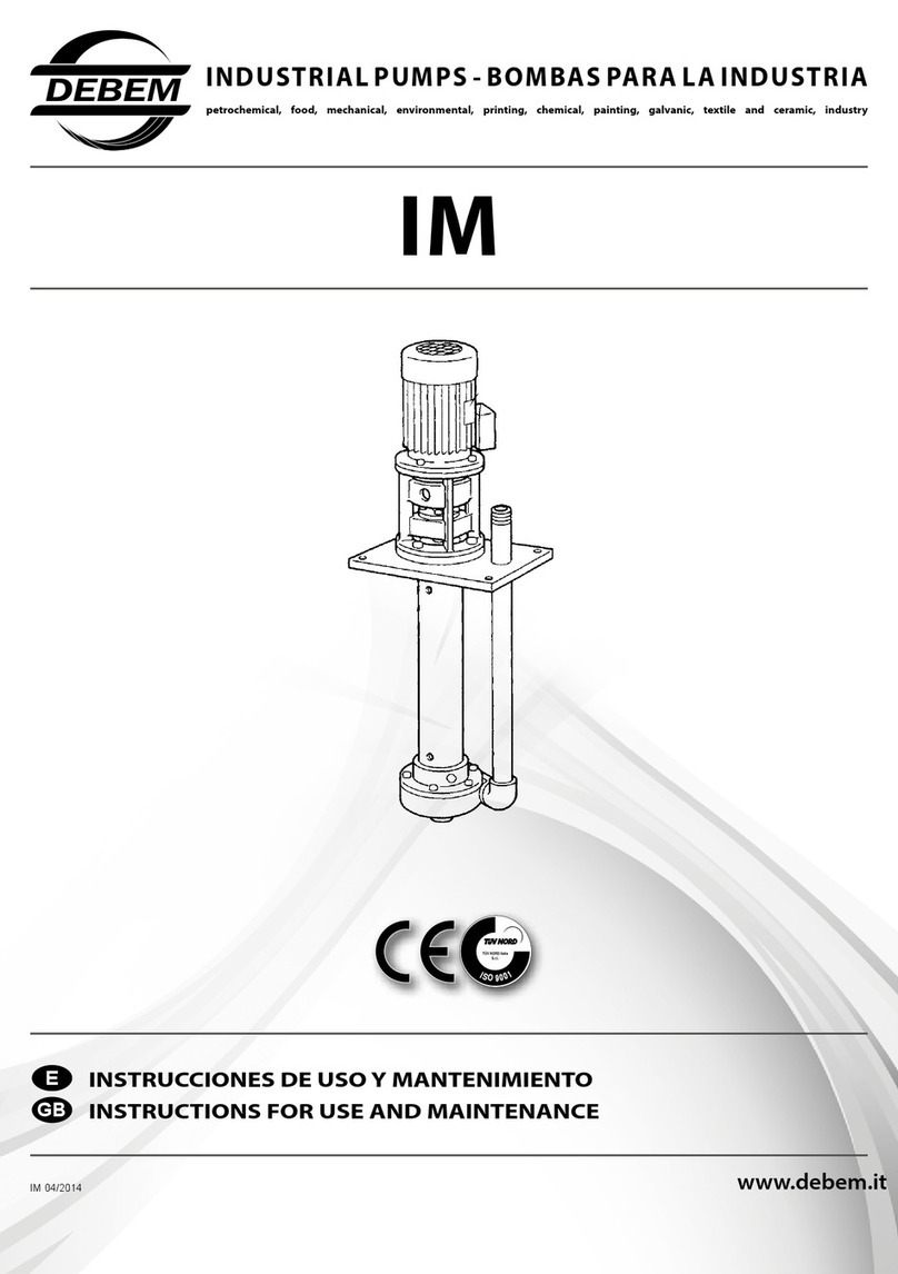 Debem IM 80 Specification sheet