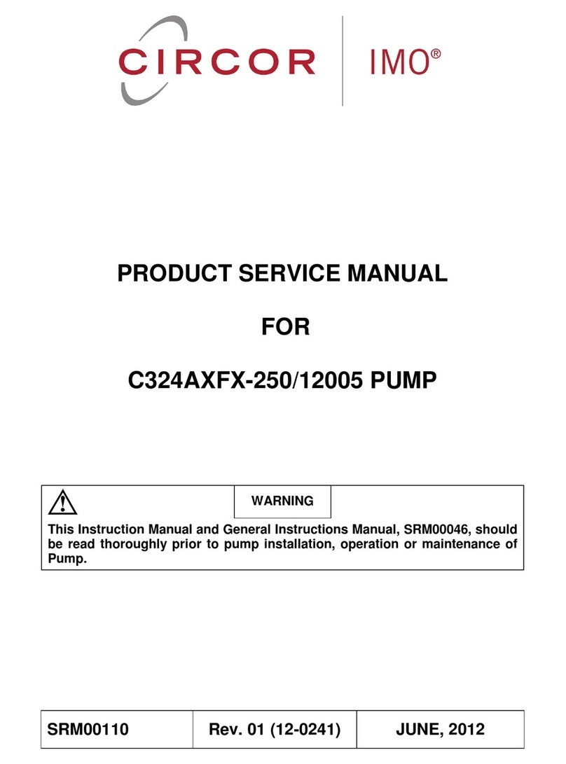 Circor IMO C324AXFX-250 User manual