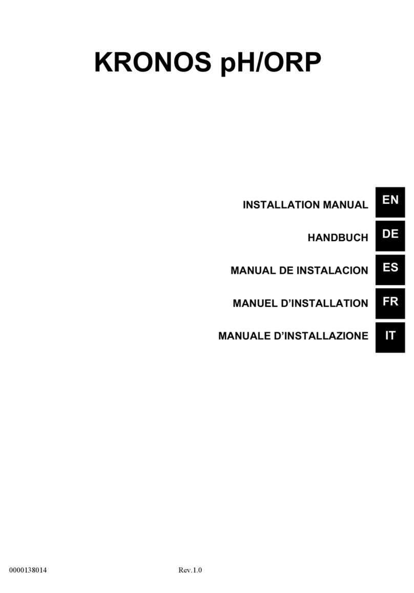 Seko KRONOS 20 pH/ORP User manual