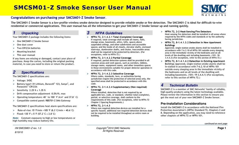 SMC Networks SMCSM01-Z User manual