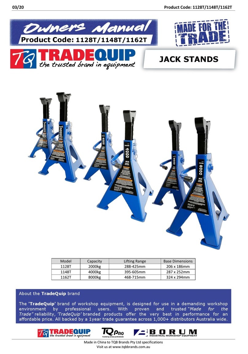 TradeQuip 1128T User manual