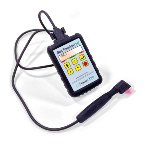 Status Pro Belt Tension Pro operating instructions