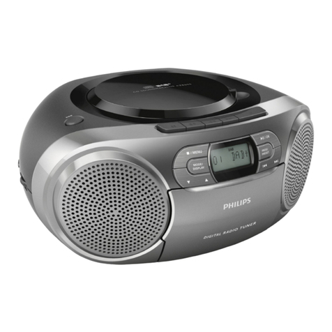 Philips AZ6000/05 User manual Philips AZ6000/05 User manual