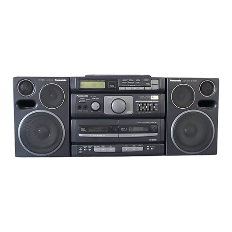 Panasonic RX-DT690 User manual