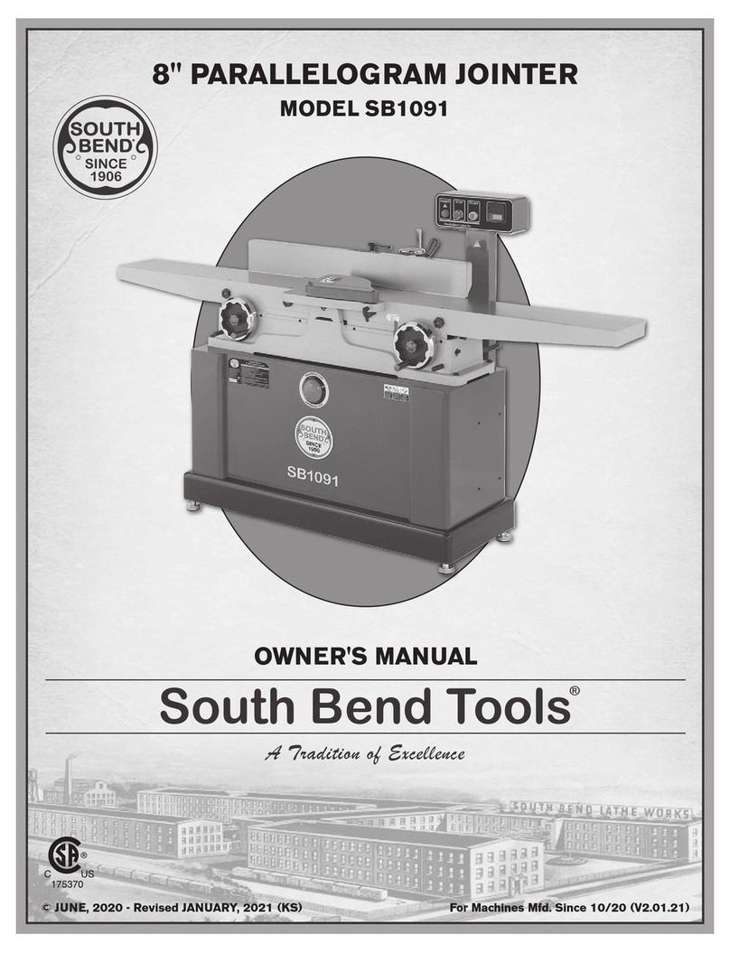 Southbend SB1091 owner's manual