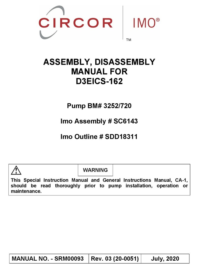 Circor IMO D3EICS-162 Assembly manual