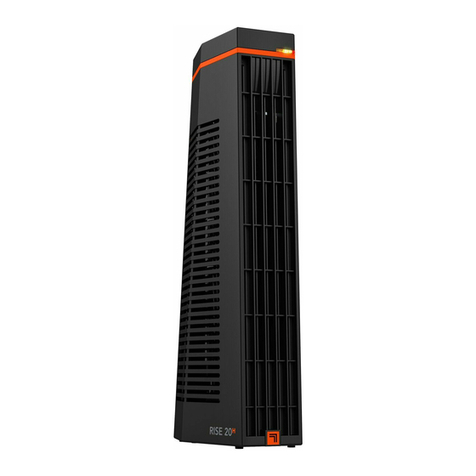 Sharper Image RISE 20H owner's guide