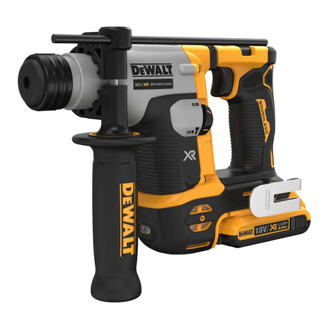 DeWalt XR DCH172 Original instructions