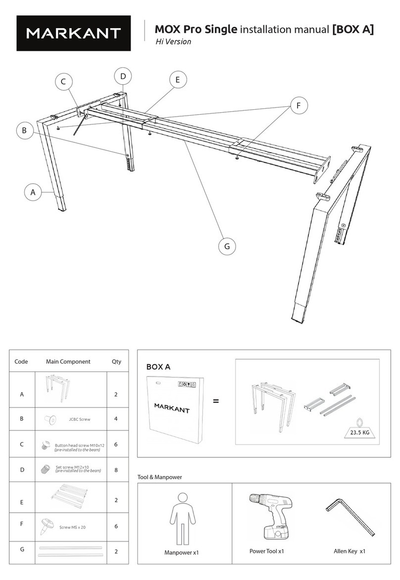 Markant MOX Pro Single User manual Markant MOX Pro Single User manual