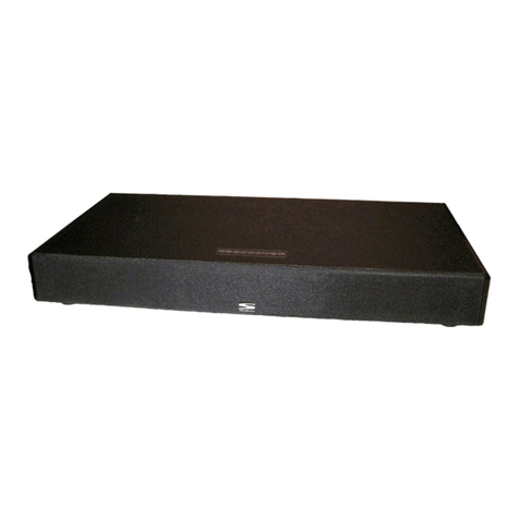 Sinclair Audio SCULPTURA SOUNDPAD MINI owner's manual