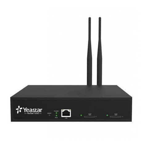 Yeastar Technology TG Series manual