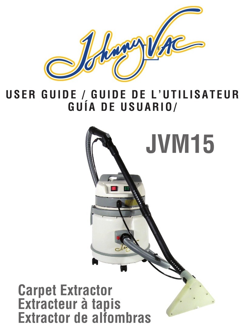 Johnny Vac JVM15 user guide
